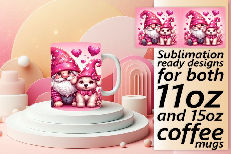 Heartwarming Gnome Drinkware Art example image 1