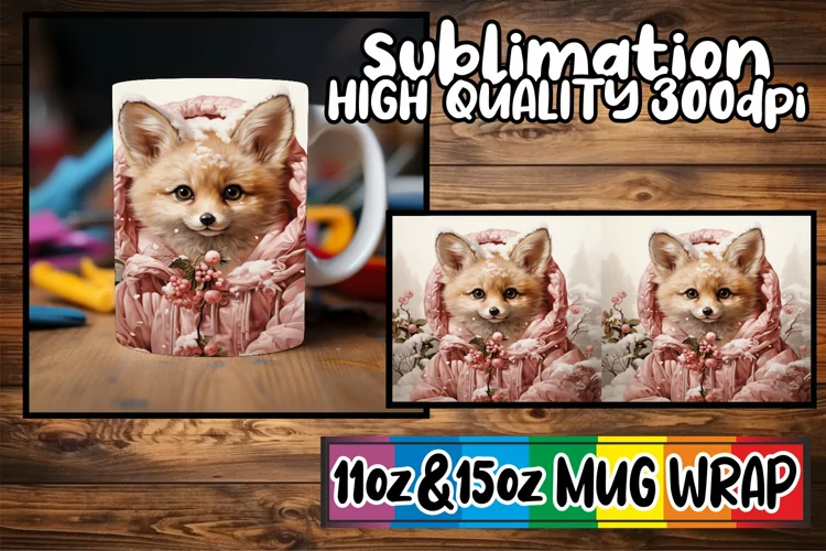 Festive Nostalgia Unwrapped: Retro Mug Wrap