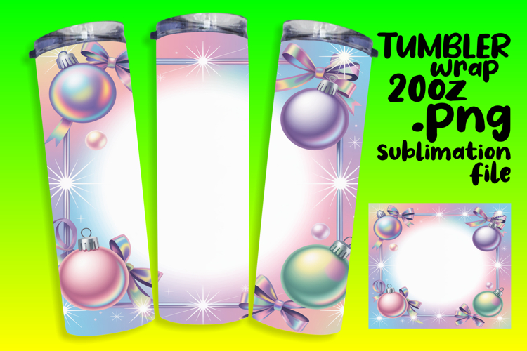 RICH 20oz Tumbler PNG Design , Christmas