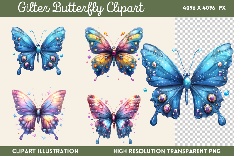 Butterfly Sublimation Designs Image 13