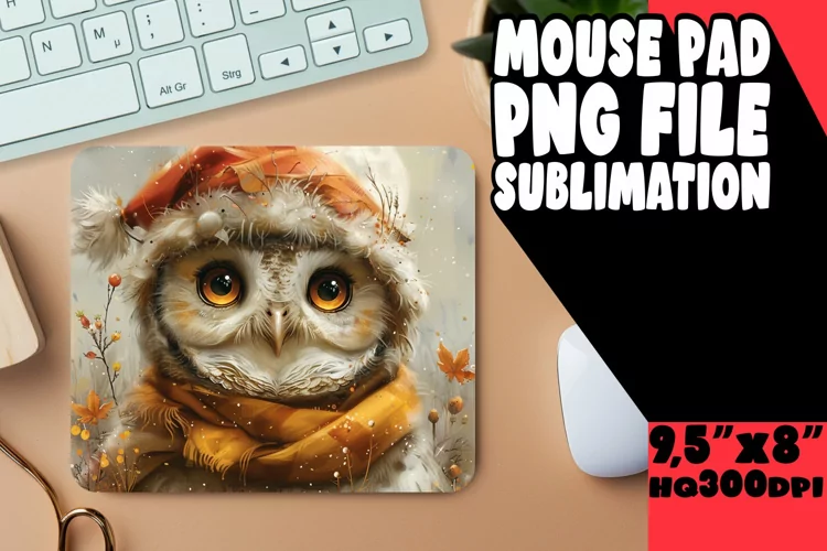 Owl Mouse Pad Spring