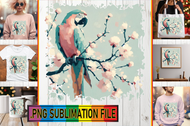 Cozy TSHIRT Sublimation Art PNG, Birds