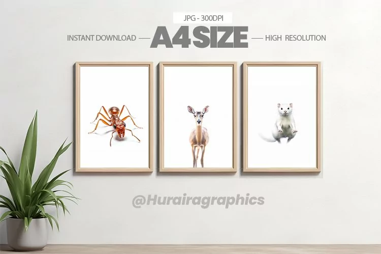 Animal Wall Art - 03 Variations