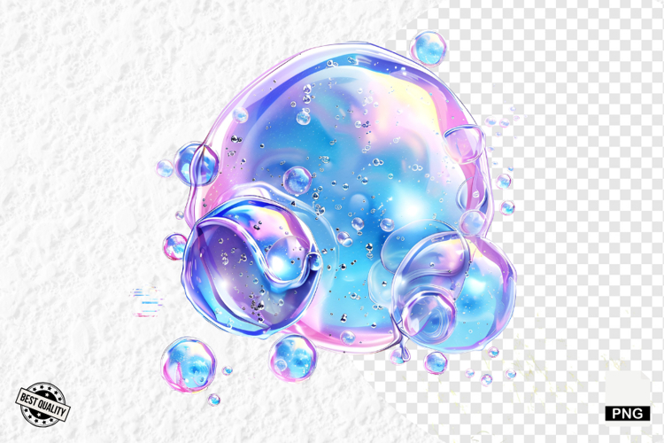 Ocean Bubbles Clipart