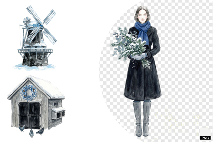 Winter Harvest Clipart
