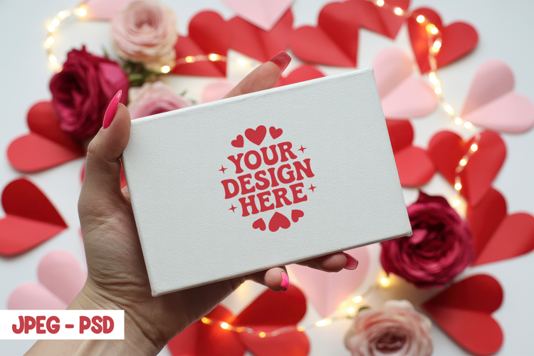 Valentine Couple T Shirt PSD JPEG Mockup