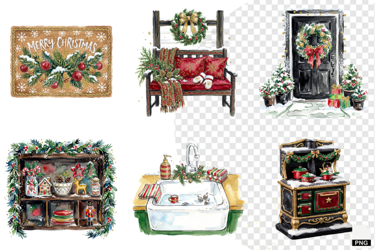 Santa In School Sublimation PNG