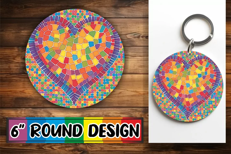 Heartwarming Love Round Design