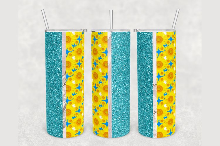 Glitter Sublimation Tumbler Design Image 17