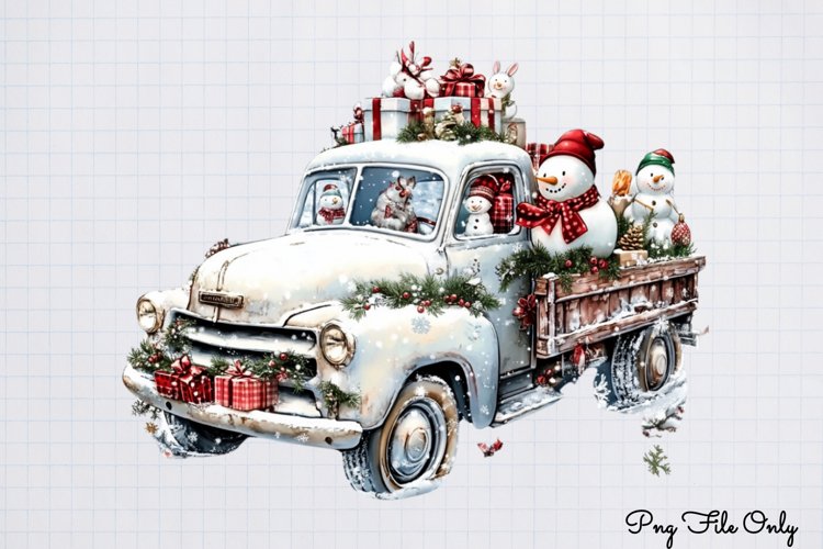 Rustic Christmas Clipart Image 14