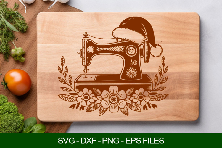 Christmas Cutting Board Svg  Image 3