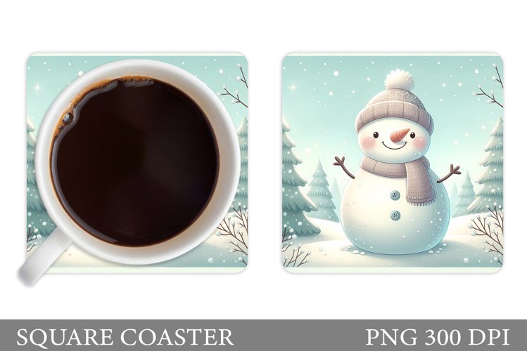 Cute Snowman Clipart Image 7