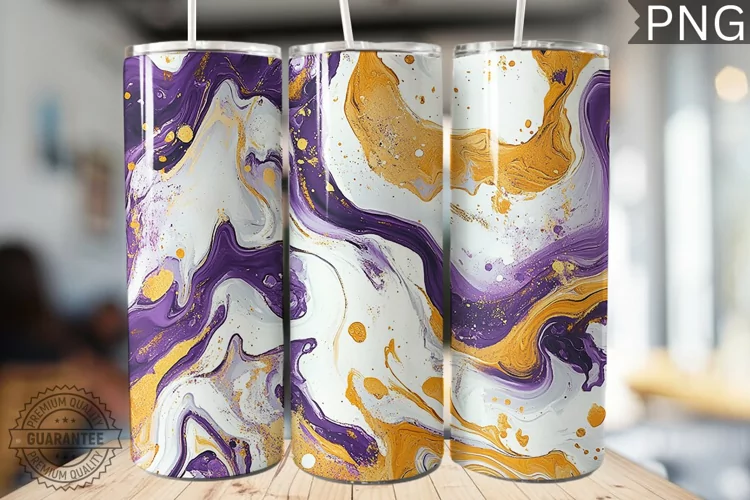 Abstract Pattern Tumbler Warp - High Quality 300 Dpi