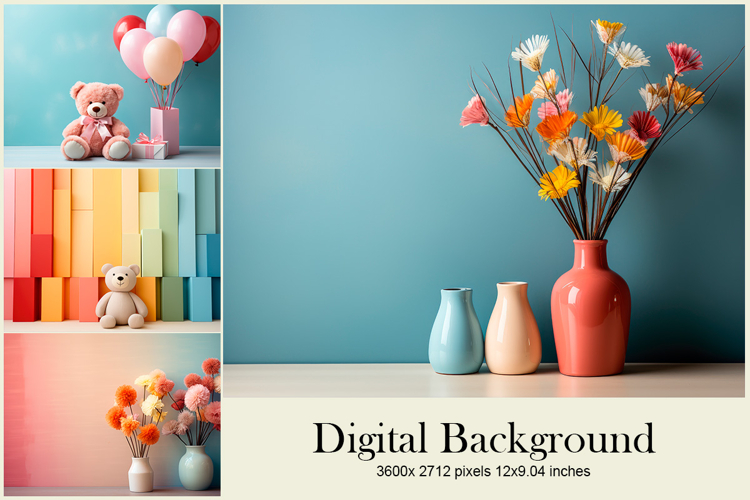 Bear Valentines Background Love Bear Wallpaper Backdrop_53