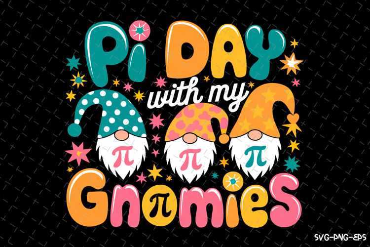 PI day with my Gnomies SVG Design | Quotes | SVG Cut Files
