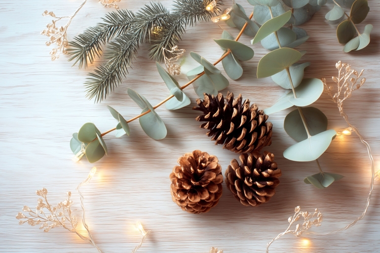 White Christmas Background