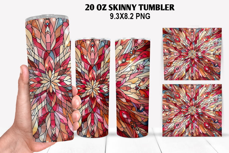 Valentine Skinny Tumbler 20oz Wrap Design, Valentine Tumbler