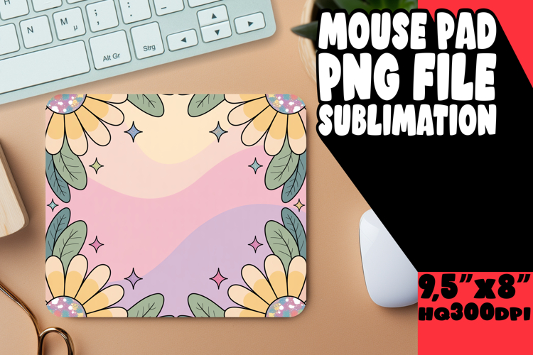 WHIMSICAL DESK PAD PLAYFUL MAGIC, Flowers