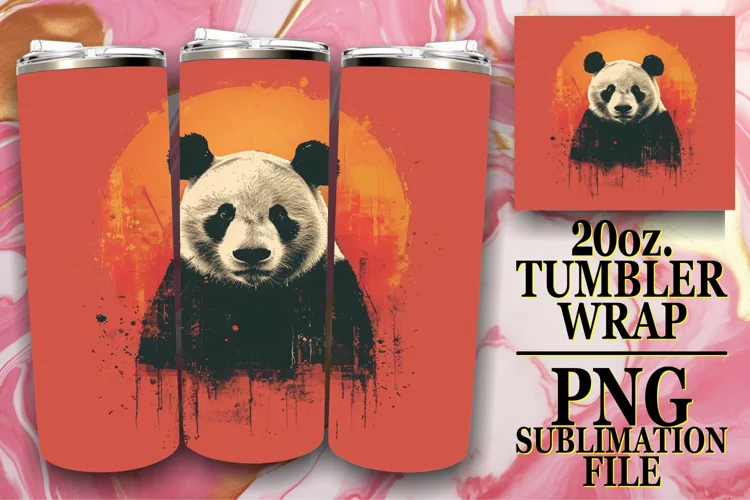 Classic Fauna Portrait Tumbler Design 20oz