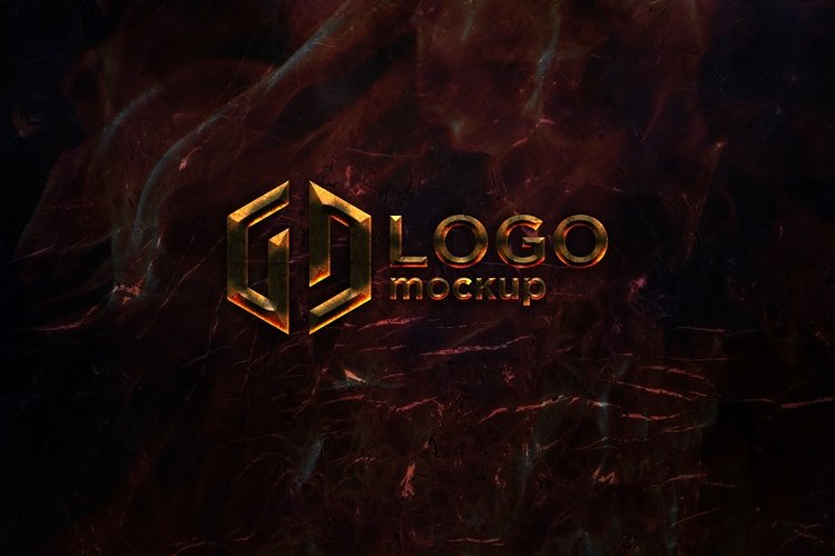 Hot Iron Logo Mockup Template example image 1