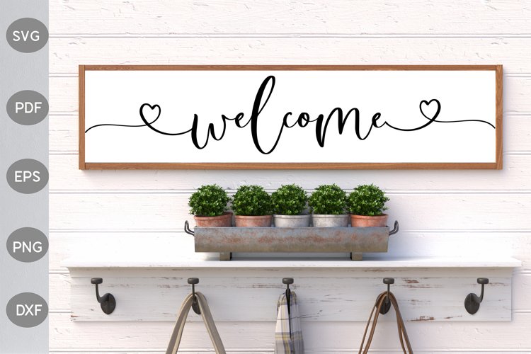 Cricut Welcome Sign Image 2