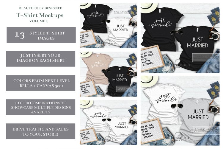 White Tshirt Mockup Image 19