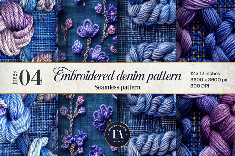 Floral Seamless Pattern Image 24