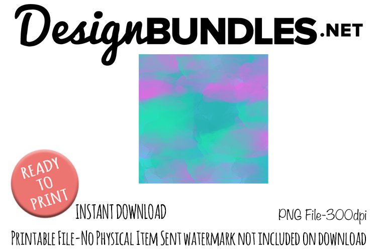 Spring Watercolor Pattern