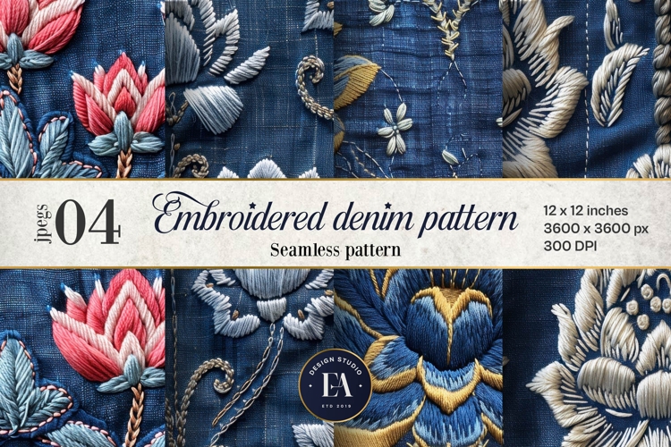 Floral Seamless Pattern Image 23