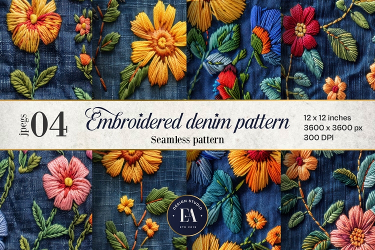 Floral Seamless Pattern Image 22