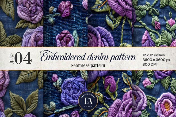 Floral Seamless Pattern Image 21