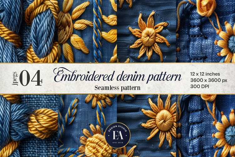 Floral Seamless Pattern Image 20