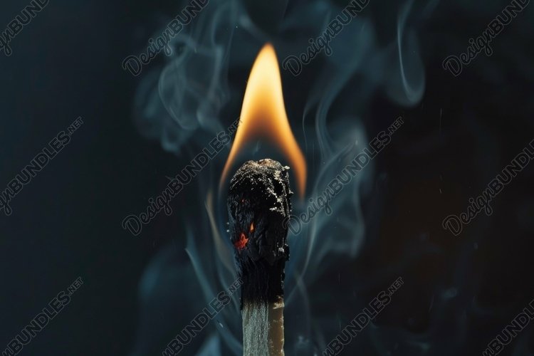 Burning Match Background Wallpaper example image 1
