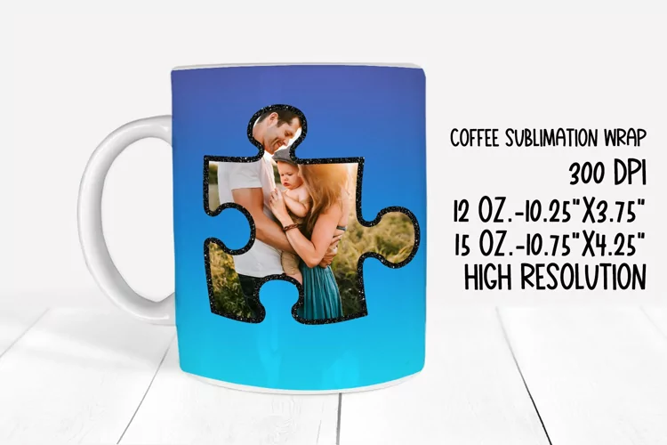 Coffee Mug Sublimation Wrap
