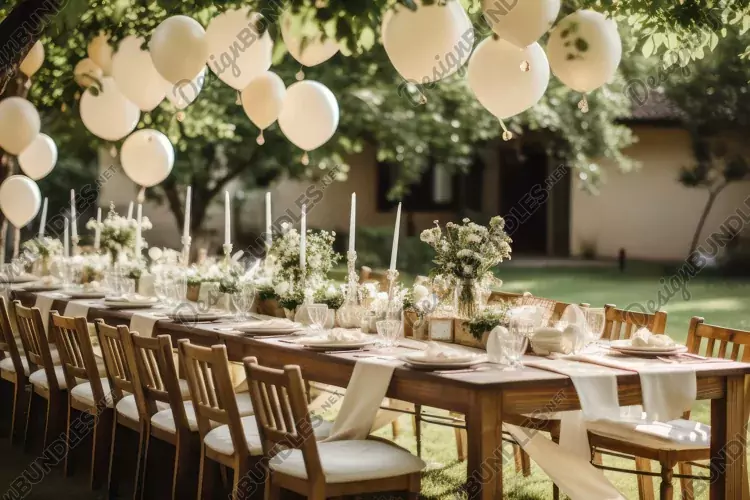 Birthday Decoration Background Wallpaper