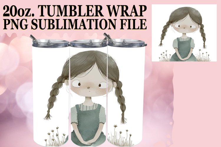 Sweet Springtime Surprises: Child Tumbler Sublimation example image 1