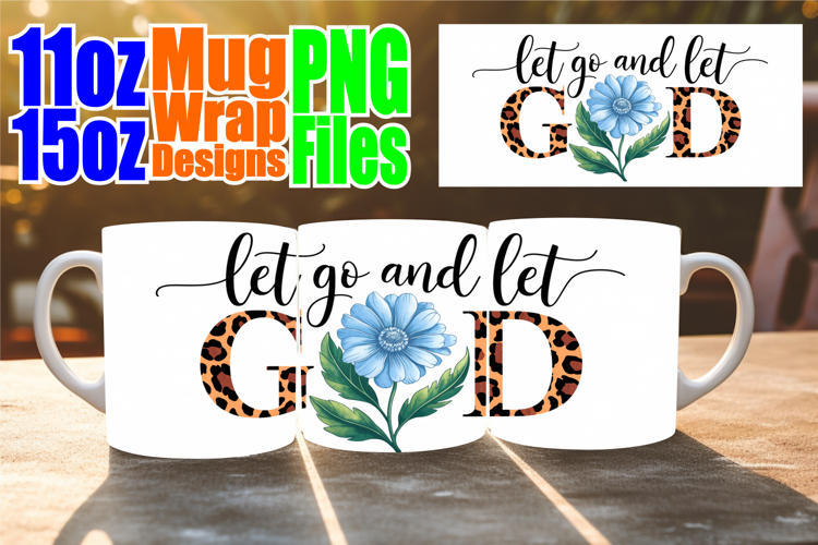 Bright beginnings sublimation mug wrap, Christian
