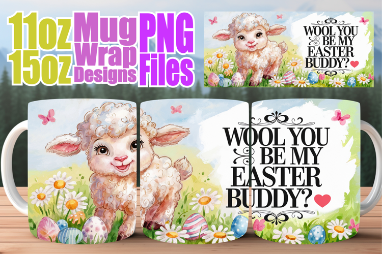Timeless joys sublimation print wrap, Easter