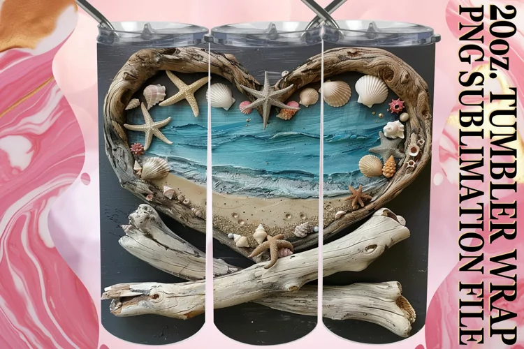 Woodland Retreat Tumbler Wrap Sublimation - Summer Glow