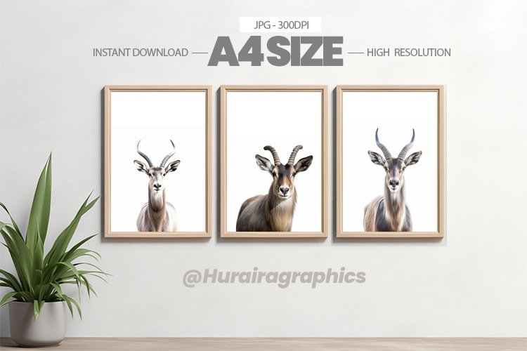 Animal Wall Art - 03 Variations example image 1