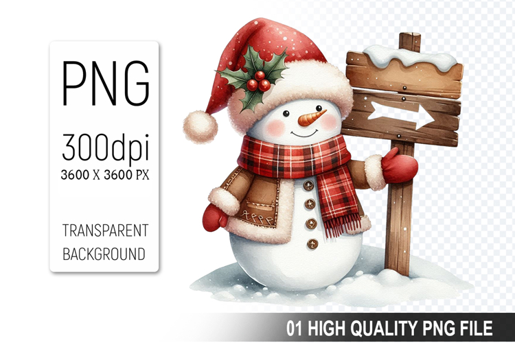 Winter Animals Clipart Image 9