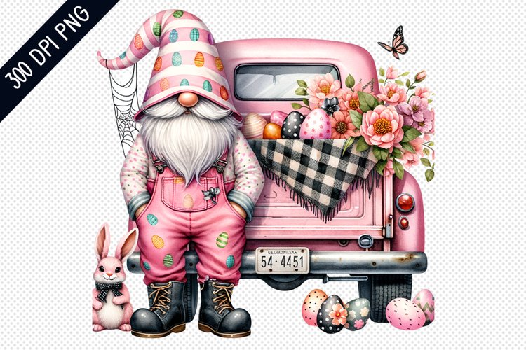 Easter Gnome Clipart Image 4