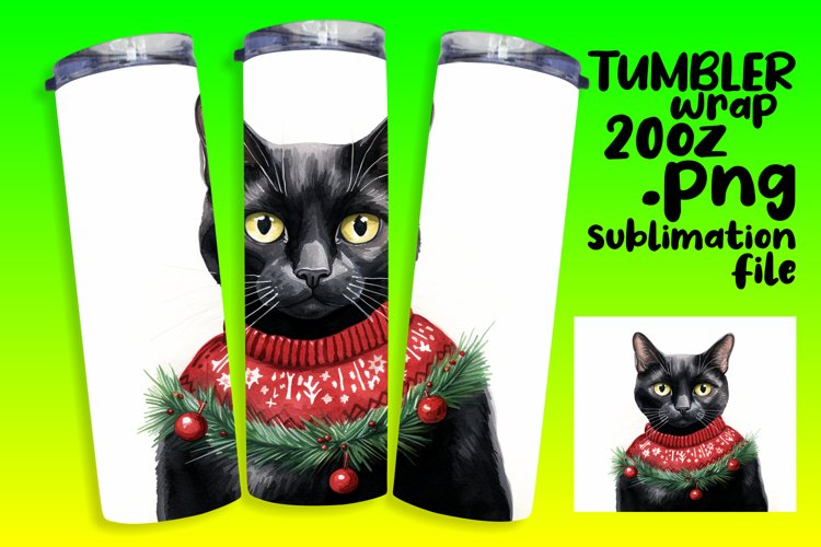 Whimsical Holiday Kitty