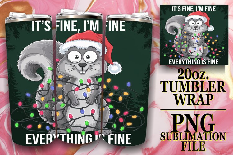 Christmas Tumbler Wrap Image 8