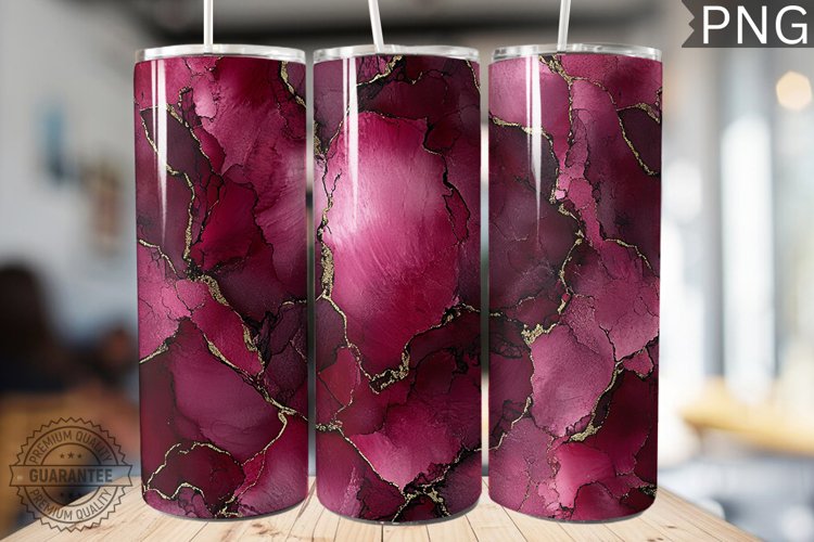 Alcohol Ink Tumbler Wrap Image 2