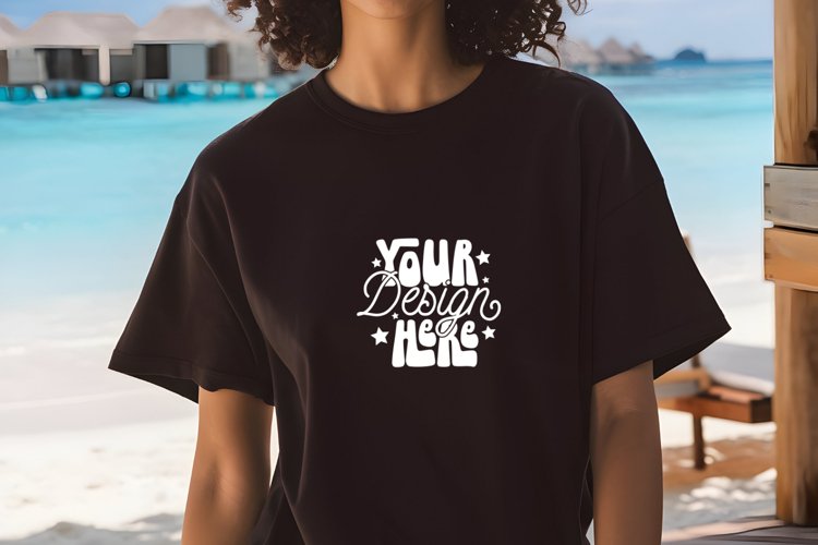 Gildan 64000 Tshirt Mockup, Black Tshirt Mockup 64000