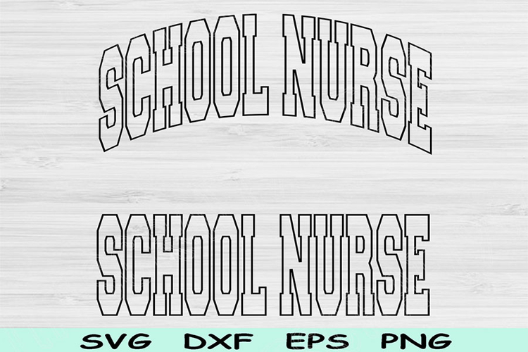 School Nurse Svg Cut File, School Nurse Png, Nursing Svg