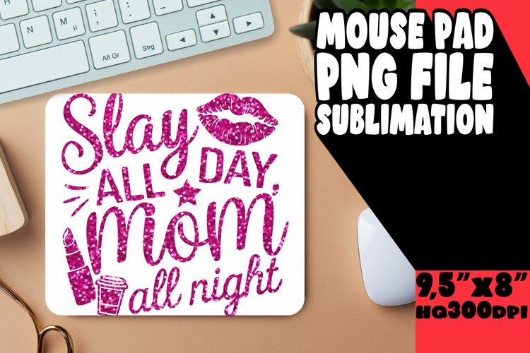 BLISSFUL MOUSE PAD PLAYFUL DESIGN, Mother's Day