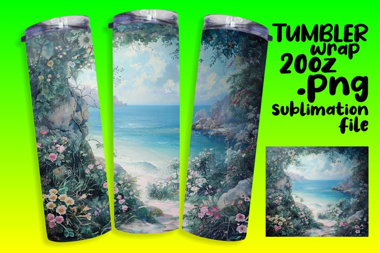 Desert Dream Tumbler Sublimation 20oz example image 1