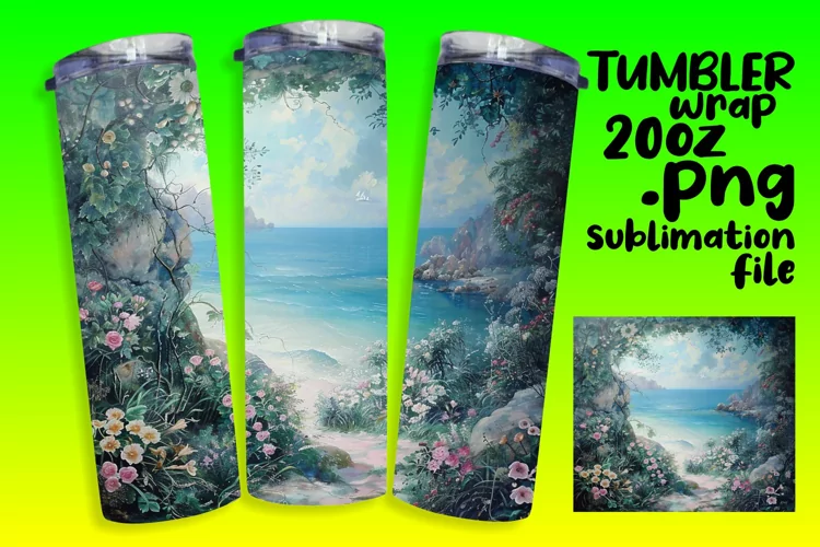 Desert Dream Tumbler Sublimation 20oz